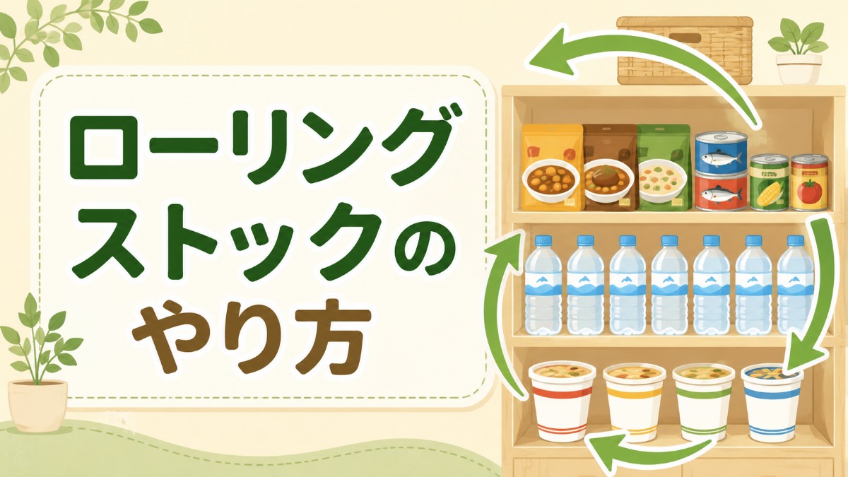ローリングストックのやり方のアイキャッチ画像