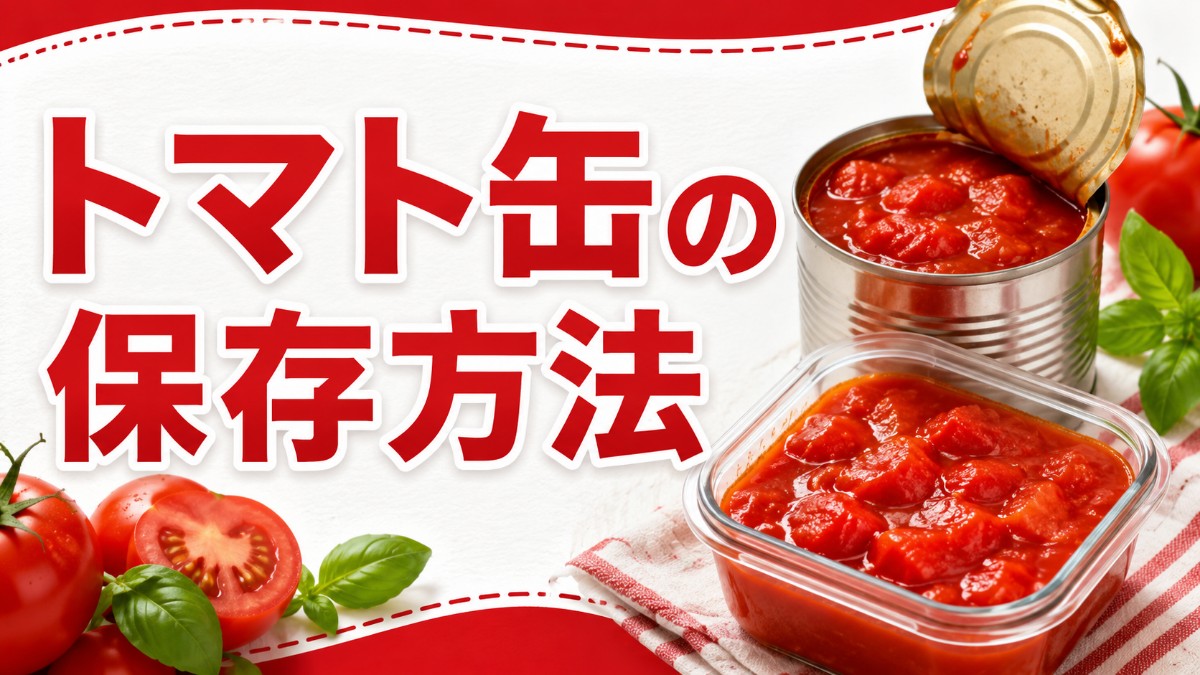 トマト缶の保存方法のアイキャッチ画像