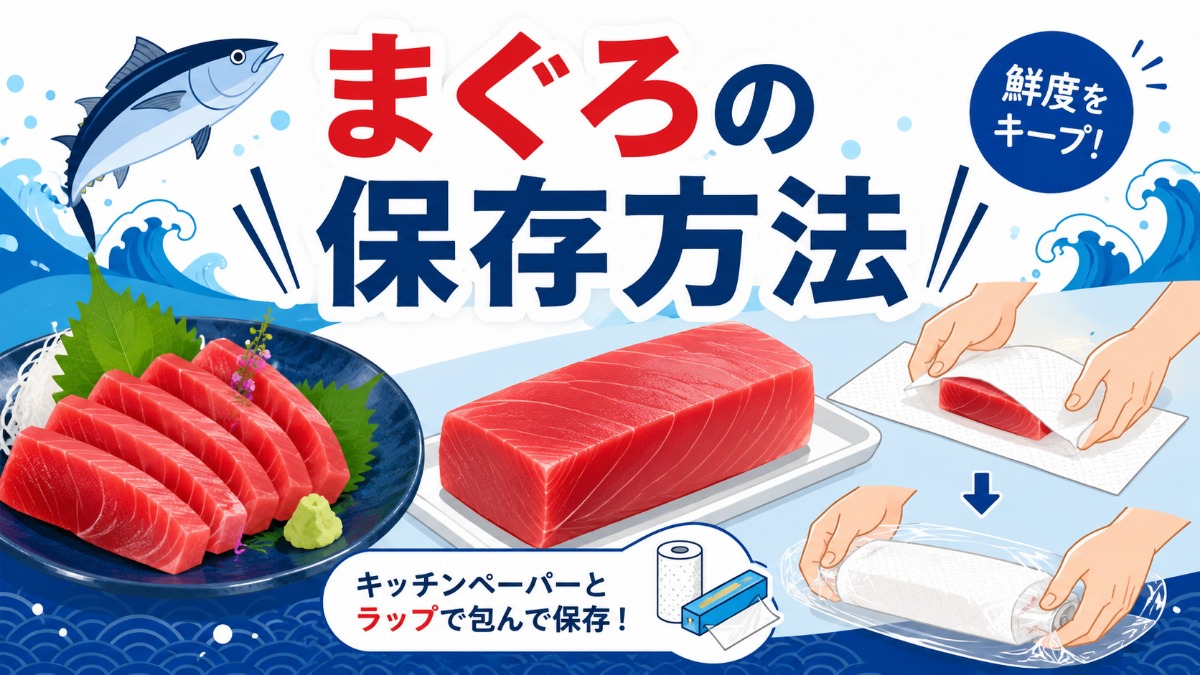 まぐろの保存方法のアイキャッチ画像
