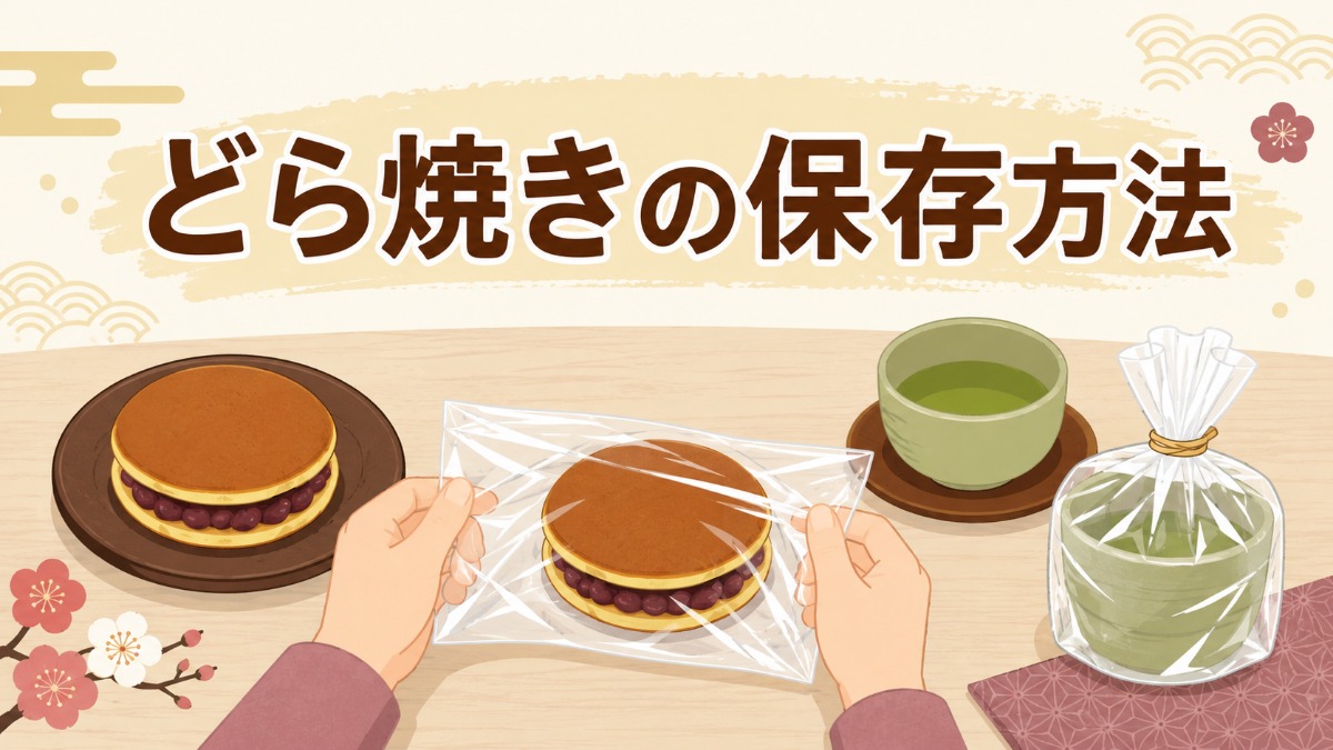 どら焼きの保存方法のアイキャッチ画像