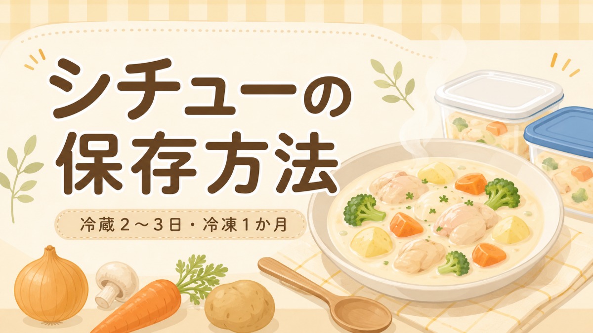 シチューの保存方法のアイキャッチ画像