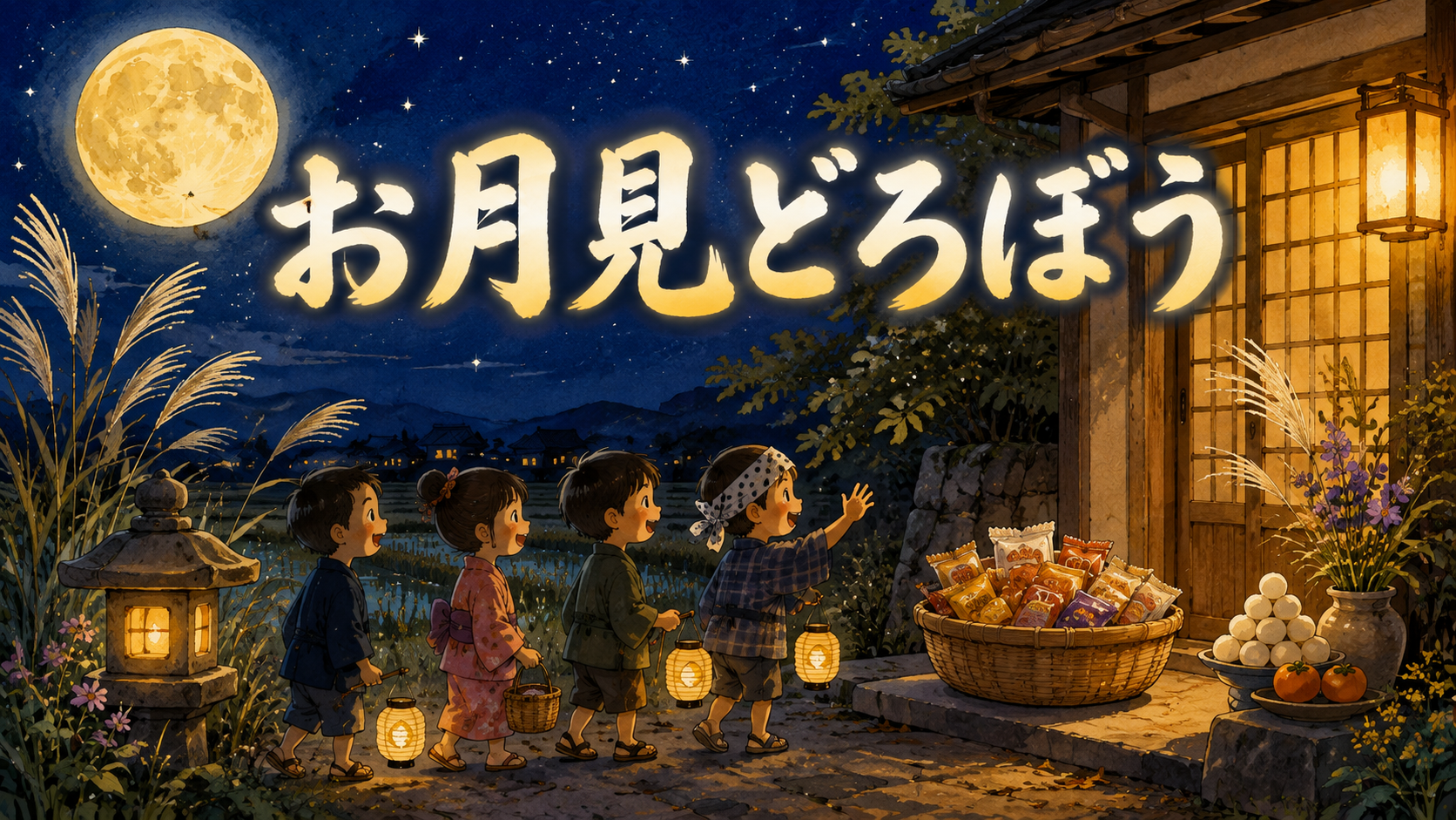 お月見どろぼうとは 和製ハロウィン