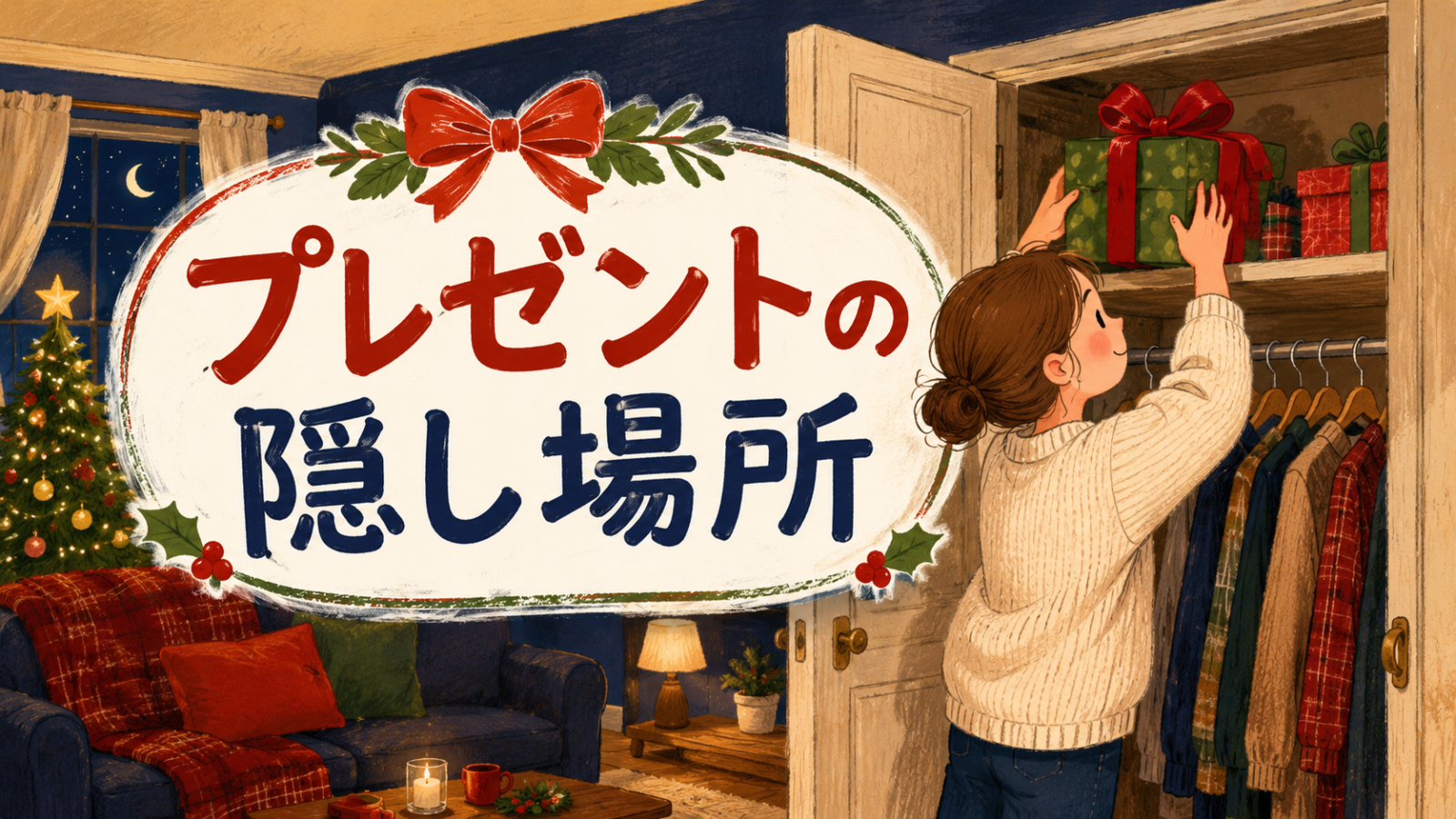 クリスマスプレゼントの隠し場所（アイキャッチ）