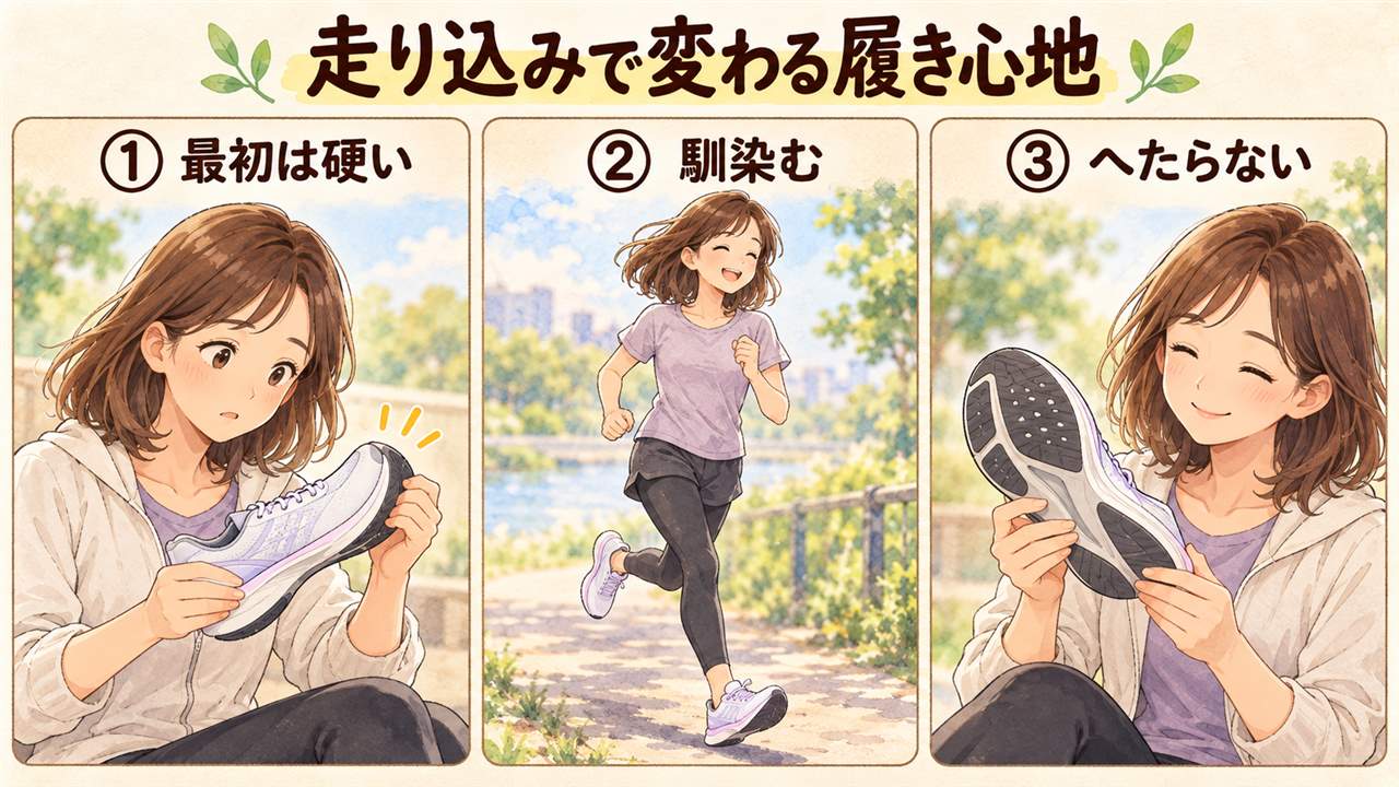 図解：METASPEED LD 2 を選ぶ前に用途と履き心地の確認を考えるイメージ